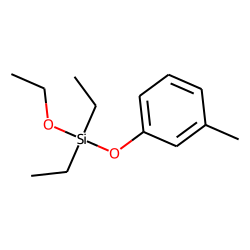 Silane, diethylethoxy(3-methylphenoxy)-