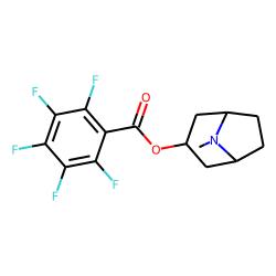 8-Methyl-8-azabicyclo[3.2.1]octan-3-yl 2,3,4,5,6-pentafluorobenzoate