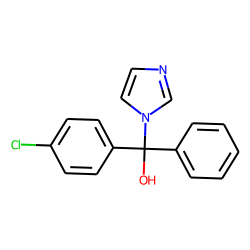 Phenyl-(4-chlorophenyl)-(1-imidazolyl) carbinol