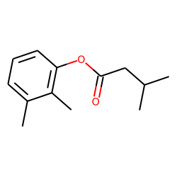Isovaleric acid, 2,3-dimethylphenyl ester