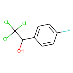 Benzyl alcohol, p-fluoro-alpha-(trichloromethyl)-