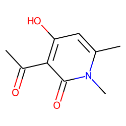 2(1H)-Pyridinone, 3-acetyl-4-hydroxy-1,6-dimethyl-