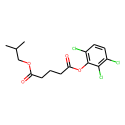 Glutaric acid, isobutyl 2,3,6-trichlorophenyl ester
