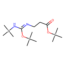 N-Carbamyl-3-alanine, tris-TMS