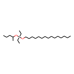 Silane, diethylpentadecyloxy(2-pentyloxy)-