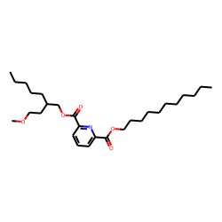 2,6-Pyridinedicarboxylic acid, 2-(2-methoxyethyl)heptyl undecyl ester