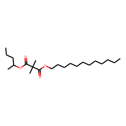 Dimethylmalonic acid, dodecyl 2-pentyl ester