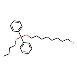 Silane, diphenylbutoxy(8-chloroctyloxy)-