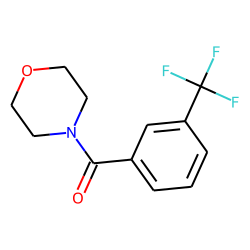 3-Trifluoromethylbenzoic acid, morpholide