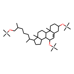 5-Cholesten-3-«beta»,7-«beta»,27-triol, TMS