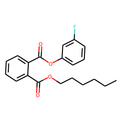 Phthalic acid, 3-fluorophenyl hexyl ester