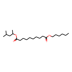 Sebacic acid, hexyl 4-methylpent-2-yl ester