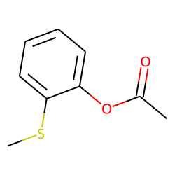 2-(Methylthio)phenol, acetate