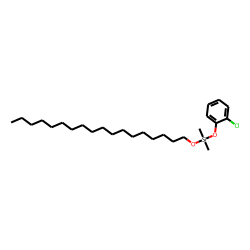 Silane, dimethyl(2-chlorophenoxy)octadecyloxy-