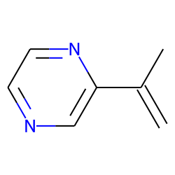 Pyrazine, (1-methylethenyl)-