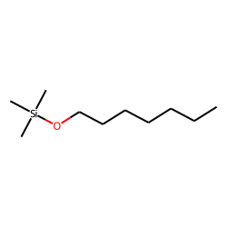 Silane, (heptyloxy)trimethyl-