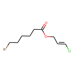 6-Bromohexanoic acid, 3-chloroprop-2-enyl ester