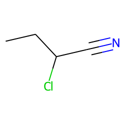 Butanenitrile, 2-chloro-
