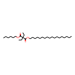 Diethylmalonic acid, hexyl octadecyl ester