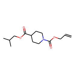 Isonipecotic acid, N-allyloxycarbonyl-, isobutyl ester
