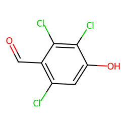 Benzaldehyde, 4-hydroxy-2,3,6-trichloro