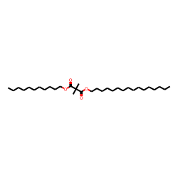 Dimethylmalonic acid, hexadecyl undecyl ester