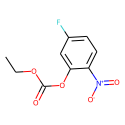 Carbonic acid, ethyl 2-nitro-5-fluorophenyl ester