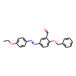 4-Ethoxy-3'-formyl-4'-benzyloxyazobenzene