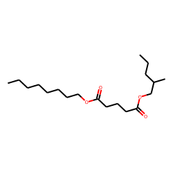 Glutaric acid, 2-methylpentyl octyl ester