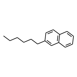 Naphthalene, 2-hexyl-