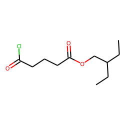 Glutaric acid, monochloride, 2-ethylbutyl ester