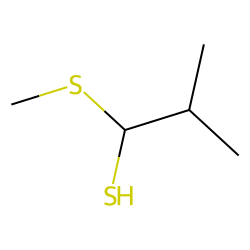 1-Propanethiol, 2-methyl-1-(methylthio)