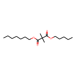 Dimethylmalonic acid, heptyl pentyl ester