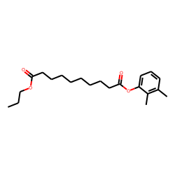 Sebacic acid, 2,3-dimethylphenyl propyl ester
