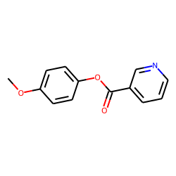 Nicotinic acid, 4-methoxyphenyl ester