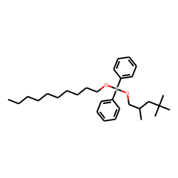 Silane, diphenyldecyloxy(2,4,4-trimethylpentyloxy)-