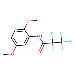 Propanamide, N-(2,5-dimethoxyphenyl)-2,2,3,3,3-pentafluoro-
