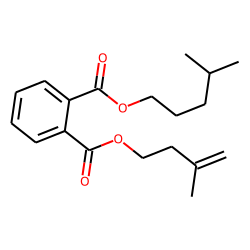 Phthalic acid, isohexyl 3-methylbut-3-enyl ester