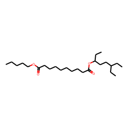 Sebacic acid, 6-ethyloct-3-yl pentyl ester
