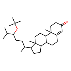 24-Hydroxy-4-cholesten-3-one, TMS