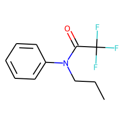 Trifluoroacetamide, N-phenyl-n-propyl-