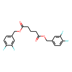 Glutaric acid, di(3,4-difluorobenzyl) ester