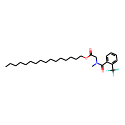 Sarcosine, N-(2-trifluoromethylbenzoyl)-, hexadecyl ester