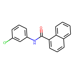 1-Naphthalenecarboxamide, N-(3-chlorophenyl)-