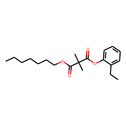 Dimethylmalonic acid, 2-ethylphenyl heptyl ester