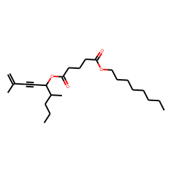 Glutaric acid, 2,6-dimethylnon-1-en-3-yn-5-yl octyl ester
