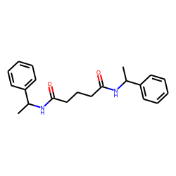 Glutaric acid, diamide, N,N'-bis-(1-phenylethyl)-