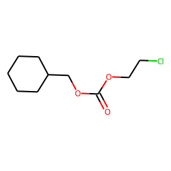 Carbonic acid, 2-chloroethyl cyclohexylmethyl ester