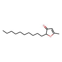 2,3-dihydro-2-decyl-5-methylfuran-3-one
