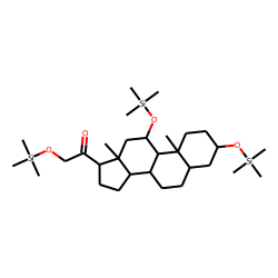 Pregnan-20-one, 3,11,21-tris[(trimethylsilyl)oxy]-, (3«alpha»,5«beta»,11«beta»)-